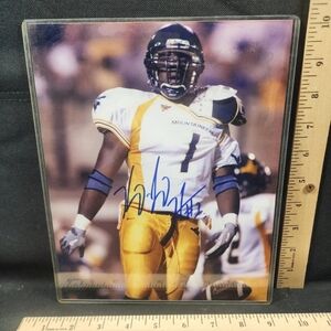 Kay Jay Harris Autographed Photo West Virginia Mountaineers 8x10 Signed